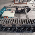 Sistema de tren de rodaje de chasis de oruga de acero o caucho RC para la agricultura de la plataforma de perforación minera con control remoto